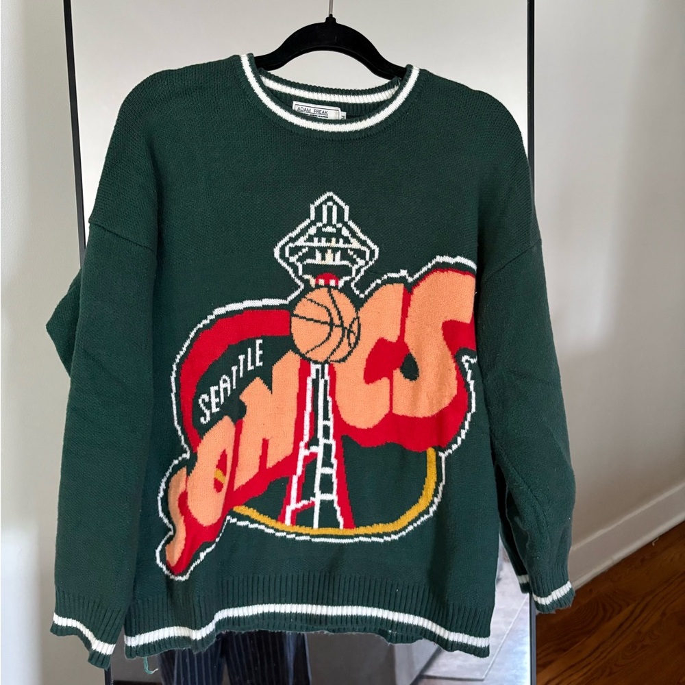 Seattle Sonics Green Sweater